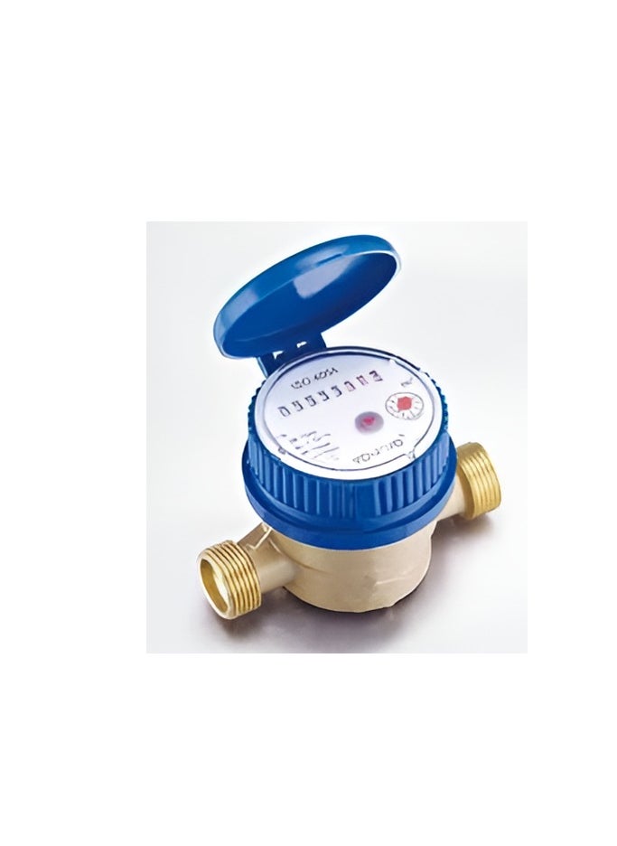 ABBASALI 2/4'' Water Meter Brass Cover Dn20  - Image 2