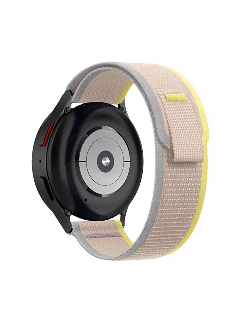 Generic - Alpine Loop 22mm Compatible With Oraimo Watch R  OSW23N- Smart WatchSport, Durable Sport Nylon Strap With Titanium G Hook  Black - Image 1