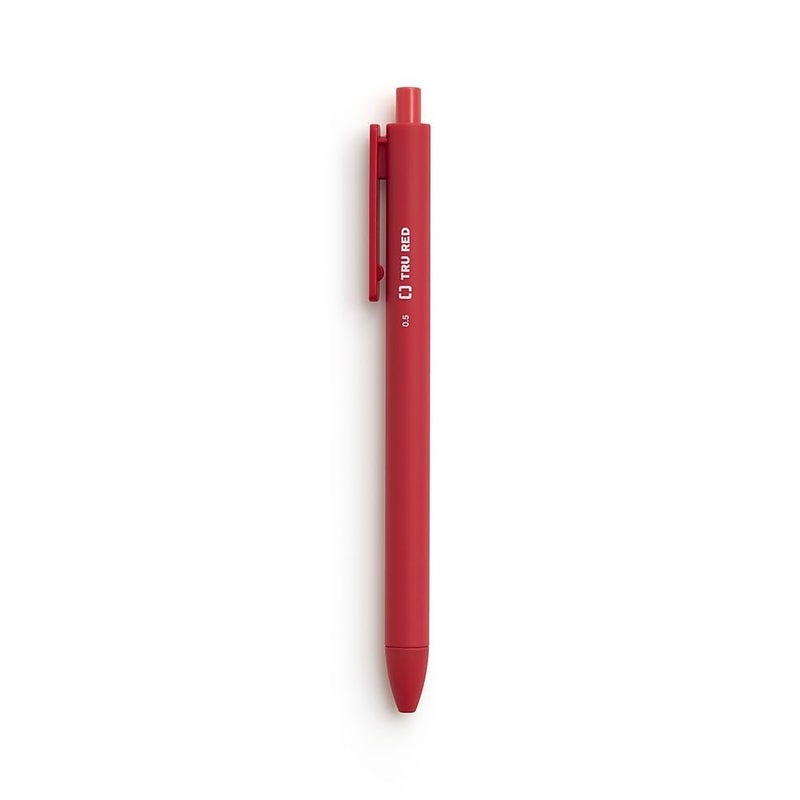 STAPLES TRU RED Retractable Quick Dry Gel Pens Fine Point 0.5mm Asst, 12/PK - Image 5