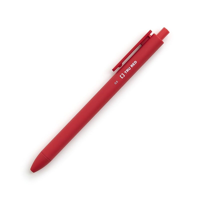 STAPLES TRU RED Retractable Quick Dry Gel Pens Fine Point 0.5mm Asst, 12/PK - Image 4