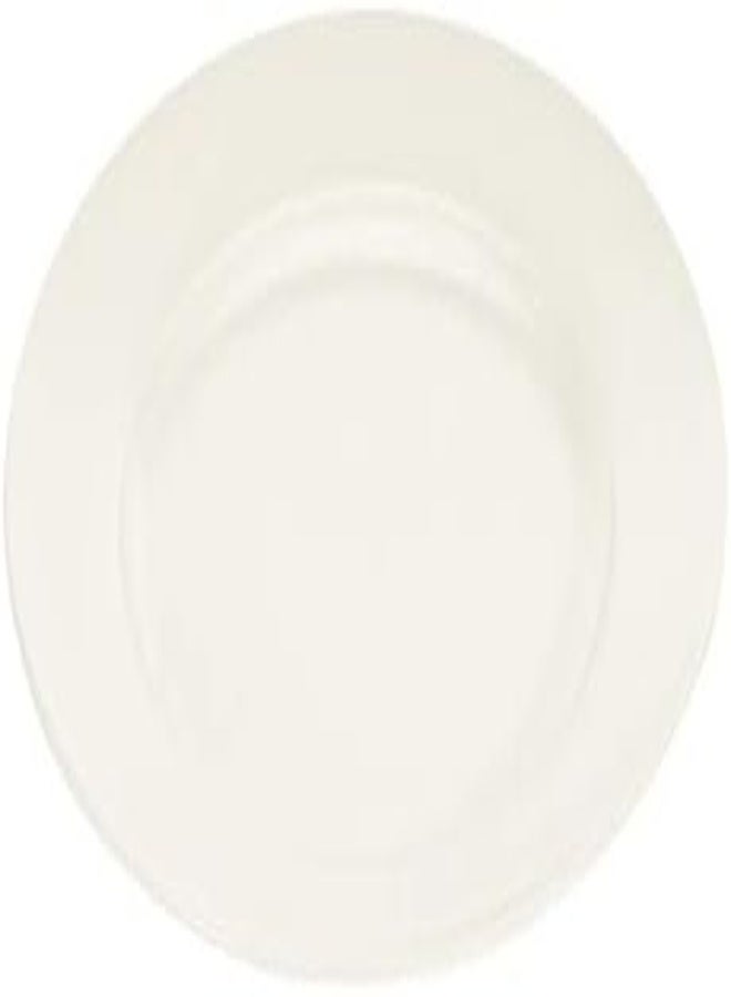 Symphony 28 Cm Round Plate Set - 4 Pieces - White - Image 4