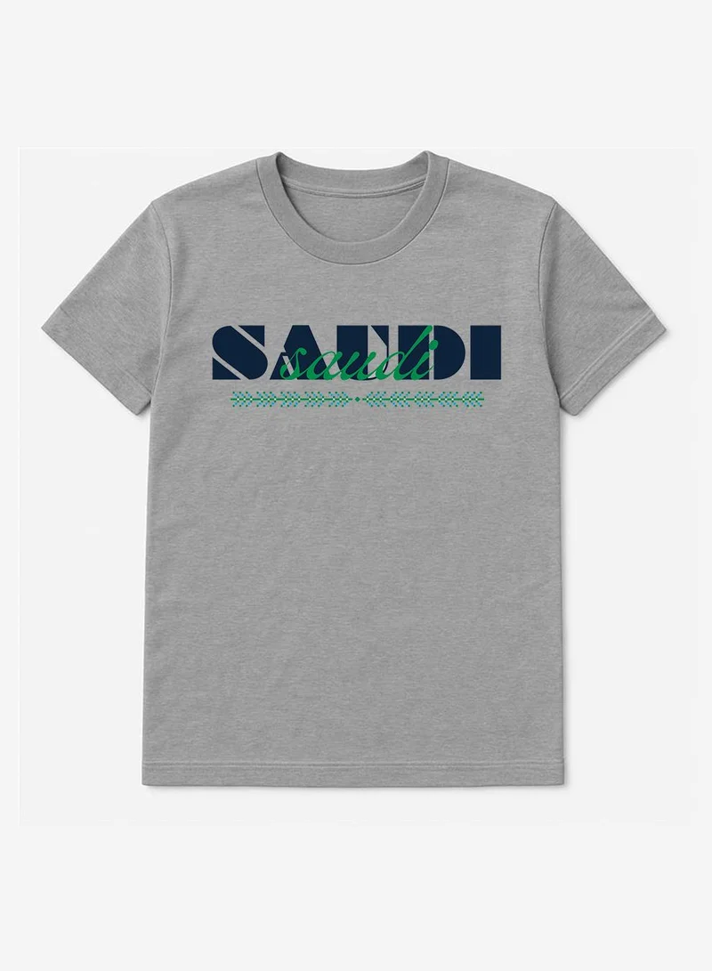 Lowha Cotton T-Shirt for Saudi National Day, Founding Day, Everyday Saudi Pride Wear for Women & Men