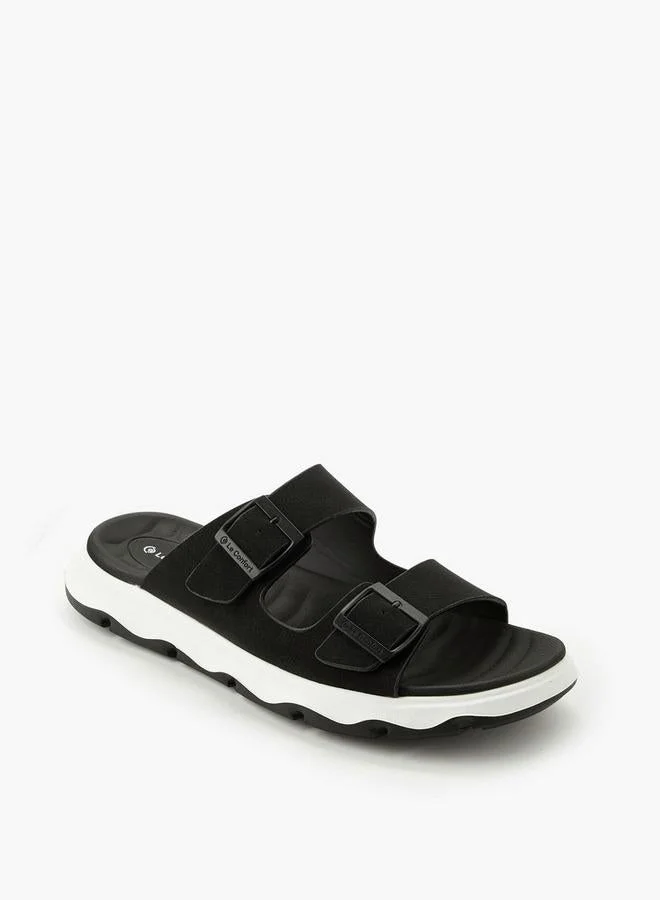 Le Confort Men Buckle Strap Comfort Sandals