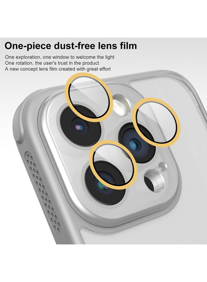 Zaboon Case For iPhone 13 Pro Hardware Side Cooling Skin Feel Frosted Phone Case with Lens Film - Image 5