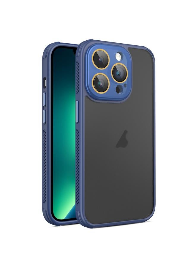 Zaboon Case For iPhone 13 Pro Hardware Side Cooling Skin Feel Frosted Phone Case with Lens Film - Image 1
