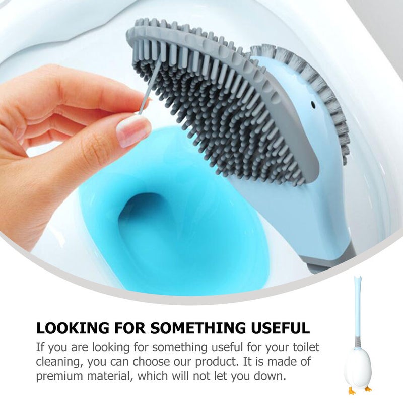 Household Toilet Scrubber Cartoon Bathroom Brush Adorable Cleaning Brush Home Accessory - Image 4