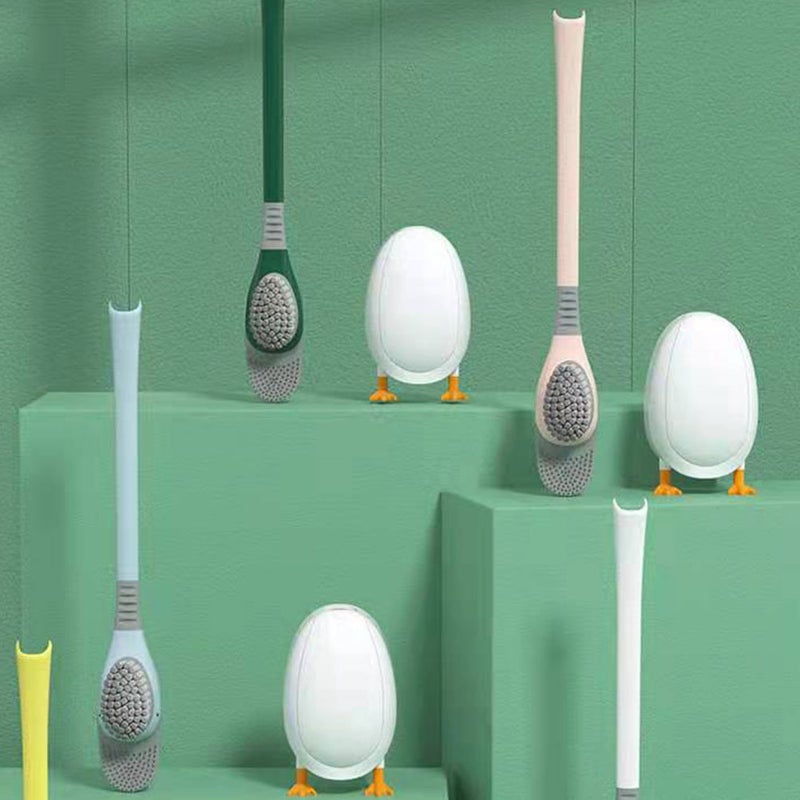 Household Toilet Scrubber Cartoon Bathroom Brush Adorable Cleaning Brush Home Accessory - Image 5