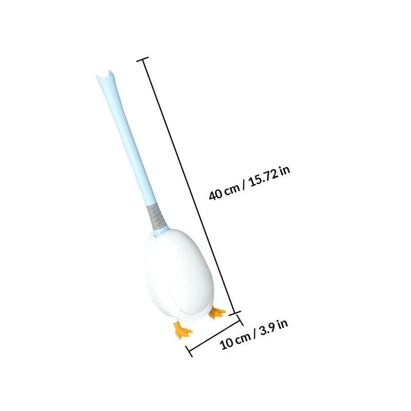Household Toilet Scrubber Cartoon Bathroom Brush Adorable Cleaning Brush Home Accessory - Image 2