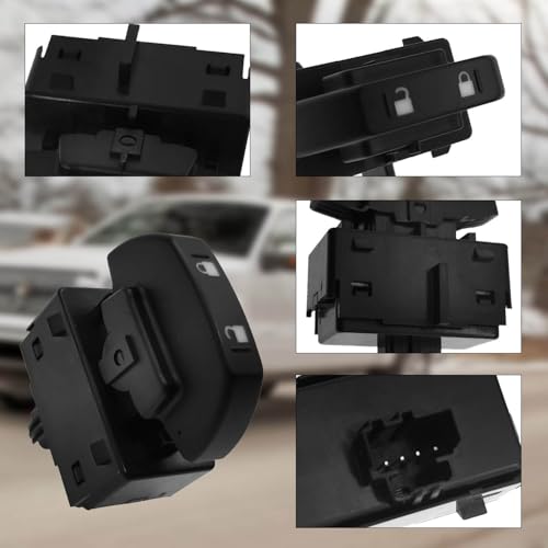 BSNOVT Front Power Door Lock Switch 9L3Z-14028-AA,Compatible with 2009-2014 Ford F-150, Switch Assembly Replace 9L3Z-14028-AA 9L3Z14028AA SW-7254 - Image 3