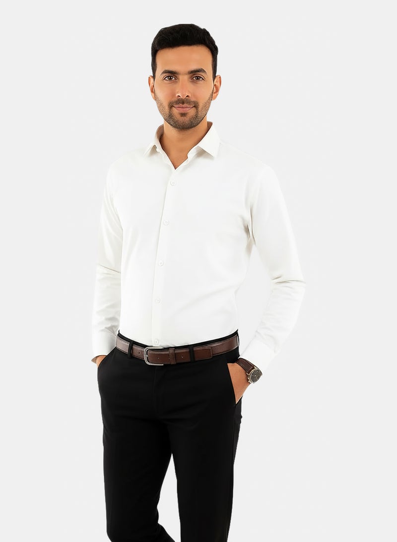 White Eagle Men's Classic Shirt - Off White - Image 3