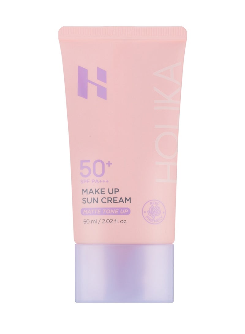Holika Holika كريم وجه مات من ميك أب صن SPF50+ 60 مل - Image 1