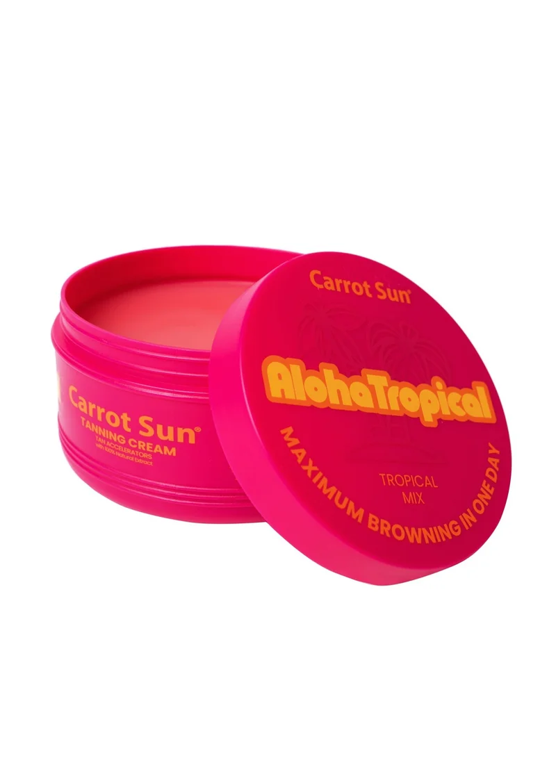 كاروت سان Carrot Sun Aloha Tropical Fruits Tanning Cream 350ml