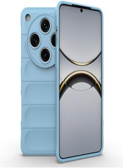 UNBLACK UNBLACK phone case compatible with oppo find x8 pro global Magic Shield TPU + Silicone Shockproof Phone Case For oppo find x8 pro (sky blue) 