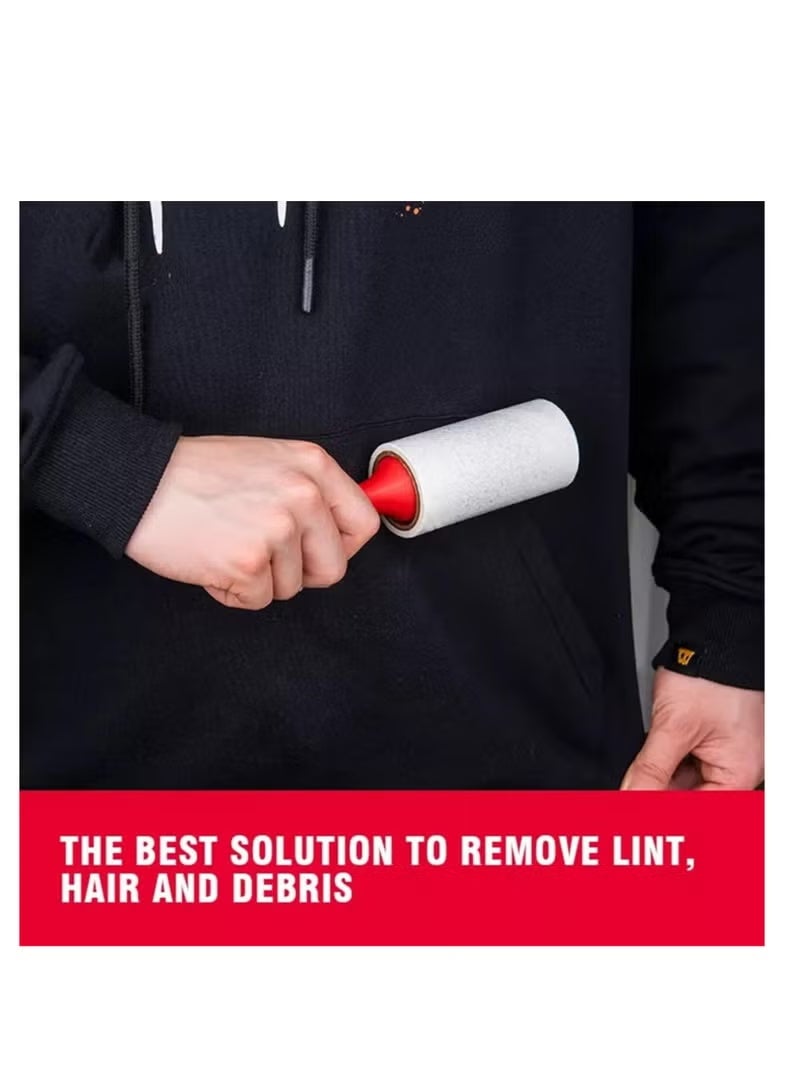 بكرة ازالة الوبر من 60 ورقة لزجة لازالة شعر الحيوانات الاليفة مع 2 عبوة اعادة تعبئة قابلة للاستبدال - Image 4