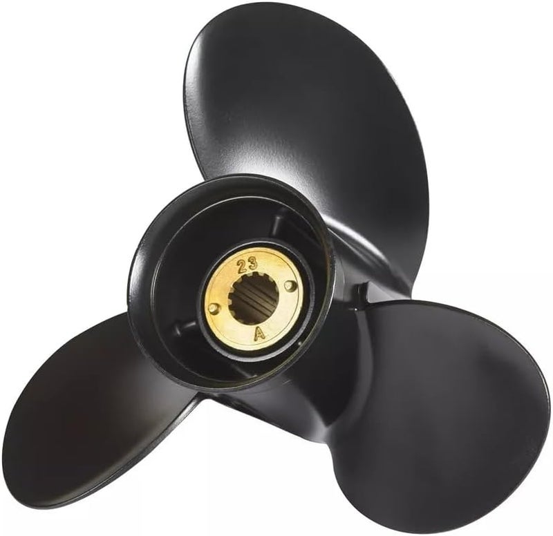 VQPROPs Your Props Marine OEM Upgrade 13 Spline Tooth Prop Aluminum Outboard Boat Propeller Compatible Fit Mercury Engines with 3-1/4" Gearcase 2&4 Stroke 30/35/40/45/50/55/60/70HP,RH - Image 2