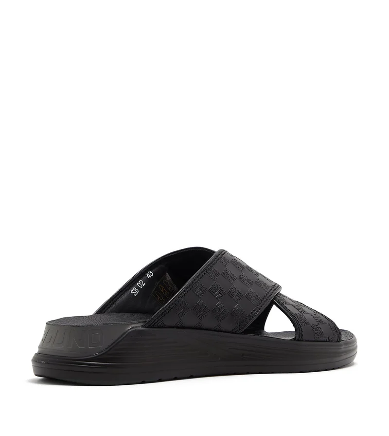 ستيف مادن Black Men's Sandals