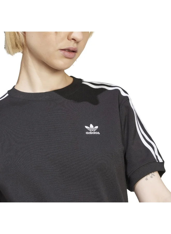 adidas Originals adidas 3 STRIPE TEE Black Originals Women T-SHIRTS