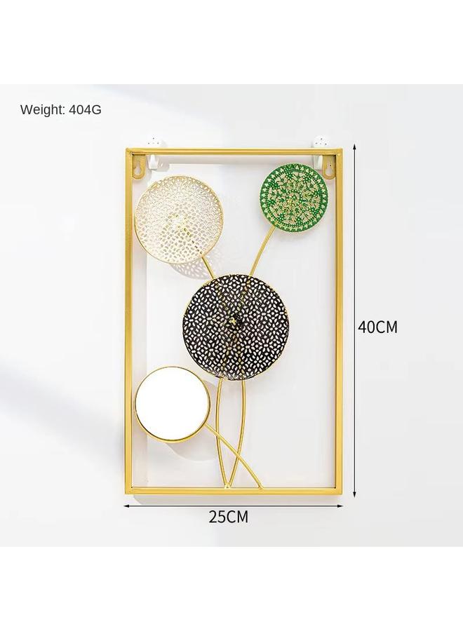 الأزرق جي دبليو زخرفة الجدار معلقة على الحائط بدون ثقب - Image 1