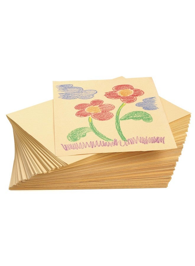 Colorations Manila Paper, 12 x 18 inches, Heavyweight Made from 50lb Paper Stock, 500 Sheets, Art Supplies, Art Supplies, Craft Projects, Kids Paper, Drawing Paper, Coloring Paper, Paper for Children - Image 1