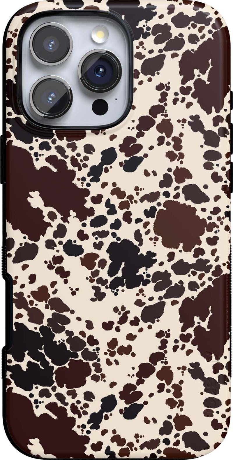 Casely iPhone 16 Pro Max Case Cowgirl Envy Cow Print Bold Protective Design Compatible with MagSafe - Image 2