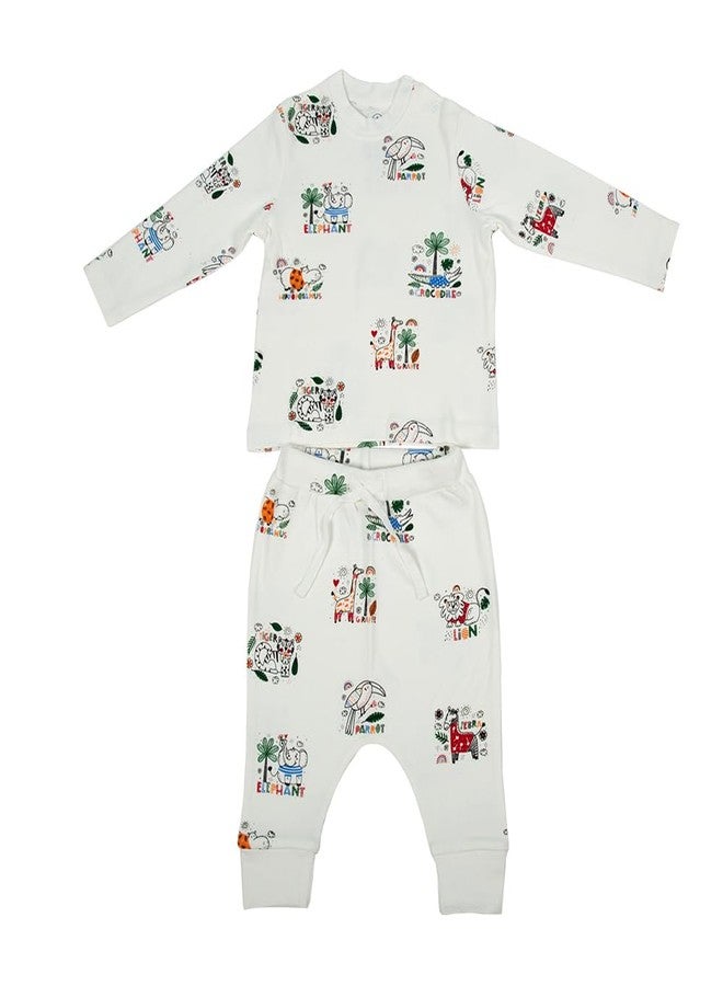 Simply Soft Top and Pant Set for Baby & Toddler | Soft Pajama Set for Boys & Girls | Breathable Nightwear & Loungewear (6 months -3 Years) - Image 1