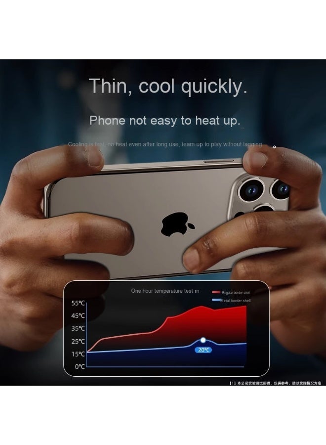 Anna Aluminum Alloy Bumper Case for iPhone - Shockproof Straight Edge Corner Design - Image 4