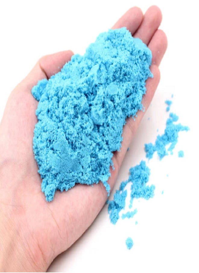 Diy 3 Magic Sand with 6 Animal Moulds - Underwater World Play Dough Set Plasticine Color Mud Set Castle Modeling Clay Kit DIY Slime Toys  - Image 2