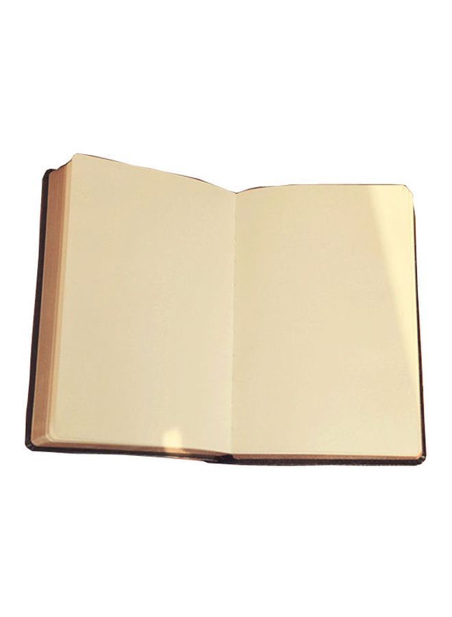 NIBEMINENT Vintage Leather Cover Notebook Black - Image 3