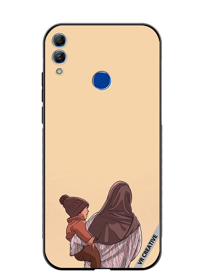 Protective Case Cover For Honor 10 Lite Me And Mom Design Multicolour
