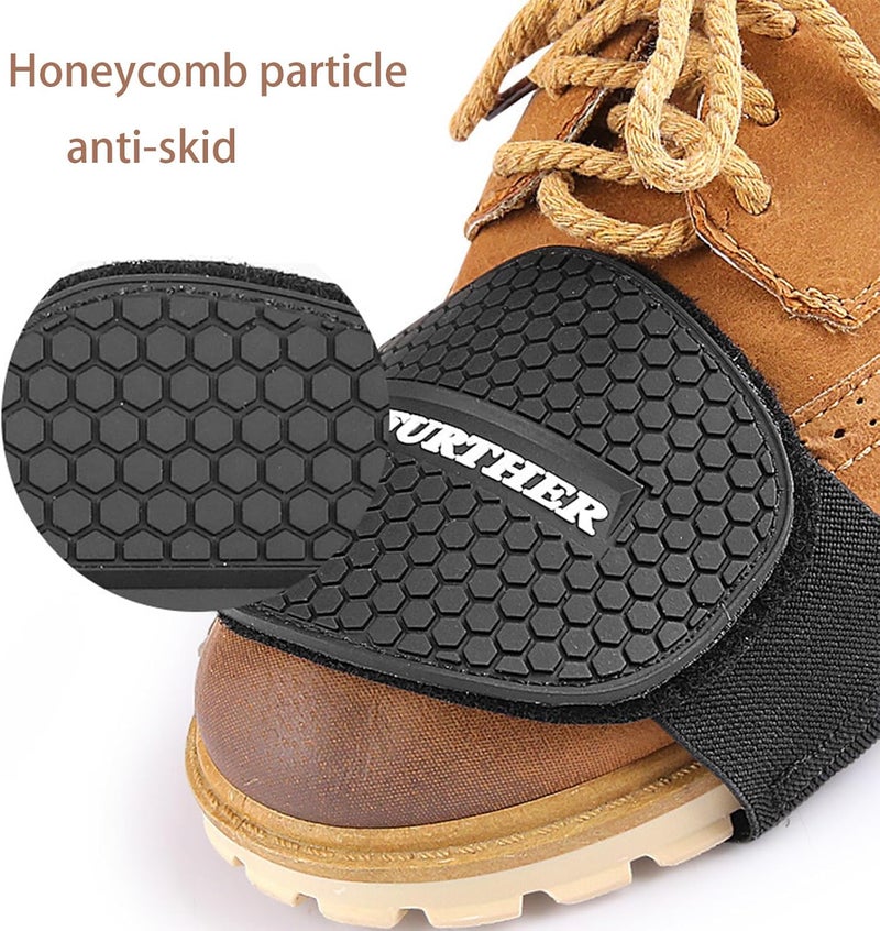 BoAn Motorcycle Shift Pad - Shoe Boot Protector Cover (2pcs) - Image 2