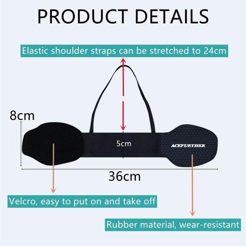 BoAn Motorcycle Shift Pad - Shoe Boot Protector Cover (2pcs) - Image 3