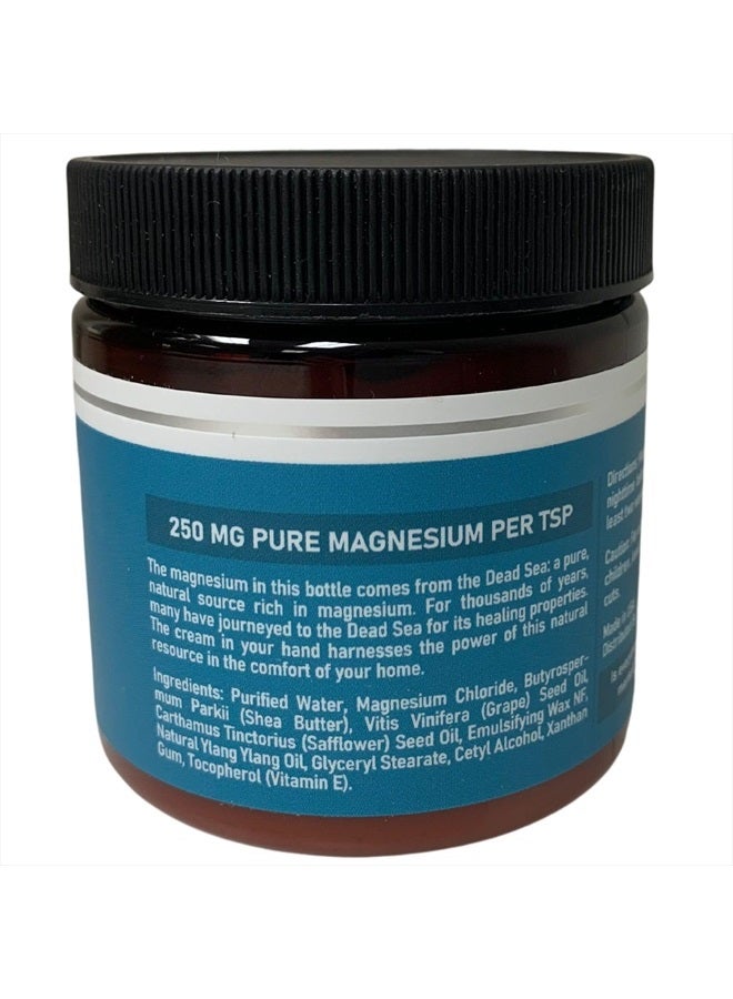 Magnum Solace Magnesium Cream – Magnesium Chloride Cream – Topical Magnesium Cream for Nighttime Relief, Rest & Recovery – Safe for Kids (Ylang Ylang) - Image 3