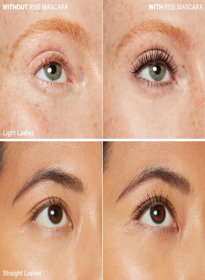 ميلك ميكب ماسكارا ميلك ميك أب رايز - 0.28 أونصة سائلة - ترفع وتطيل وتجعد وتضيف كثافة - تركيبة خفيفة الوزن - ترطب وتقوي - نباتية، لم تُختبر على الحيوانات - Image 3