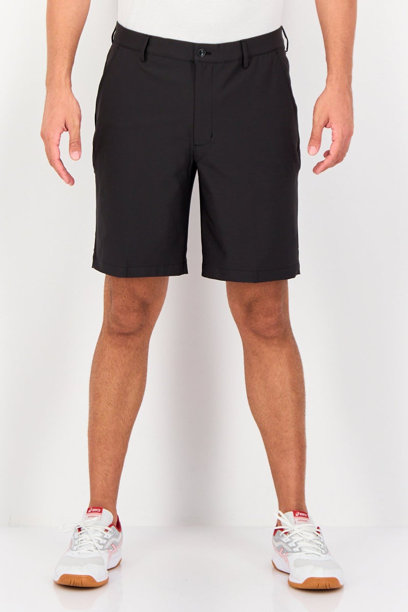 Greg Norman Men Sportswear Fit Outdoor Shorts, Dark Grey - Image 1