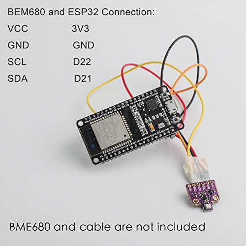 DIYmall ESP32 DEVKIT ESP32-S3 Development Board 36Pins ESP32 ESP-32S 2.4GHz WiFi+BT BLE Dual-core Dev Module CP2102 for Arduino DOIT ESP32-WROOM-32 - Image 5