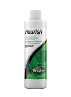 SEACHEM FLOURISH. COMPREHENSIVE SUPPLEMENT FOR THE PLANTED AQUARIUM. NET 250ML (8.5 FL OZ)