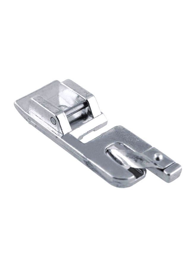 NIBEMINENT Rolled Hem Curling Presser Foot For Sewing Machine Silver 4x1.3x0.6centimeter