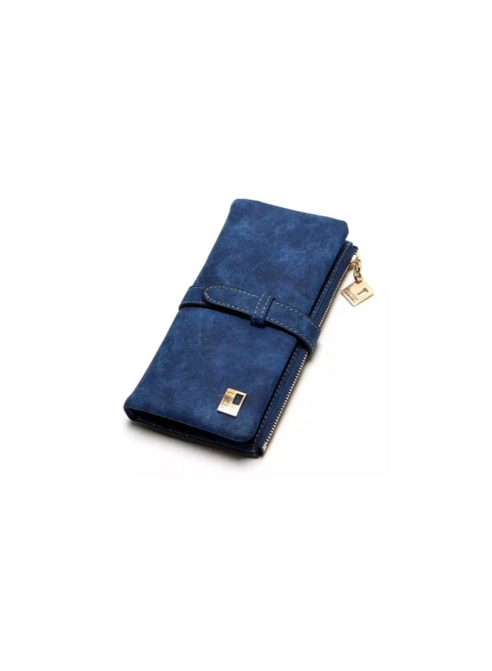 محفظة للنساء بسعة كبيرة بسحاب واحد بتصميم  أنيق جودة ممتازه-مسورده - Image 1