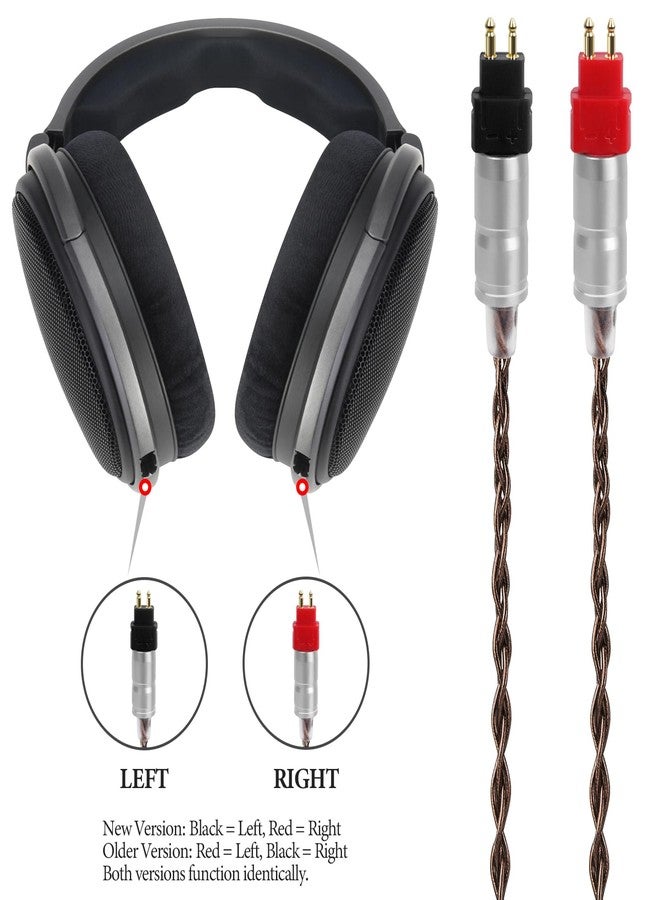 Geekria Apollo Upgrade Audio Cable Compatible with Sennheiser HD 600, HD 650, HD 660S2, HD 6XX Headphones, 4.4mm to 2Pin Replacement Cord for Hi-Resolution Audiophile (4.9 ft/1.5m) - Image 3