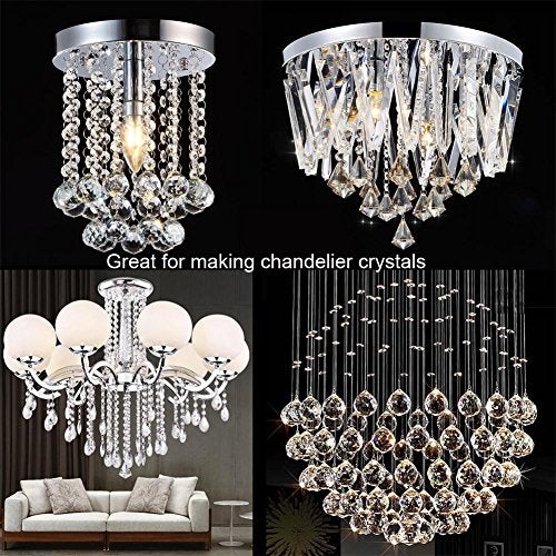 Fushing 100Pcs Stainless Split Rings, Crystal Chandeliers Connectors for Chandelier, Curtain,Suncatchers, Crystal Garland,Necklaces, Keys, Earrings, Jewelry Making and Craft Ideas(12mm) - Image 4