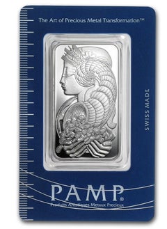 PAMP Suisse Silver 1 oz Bar