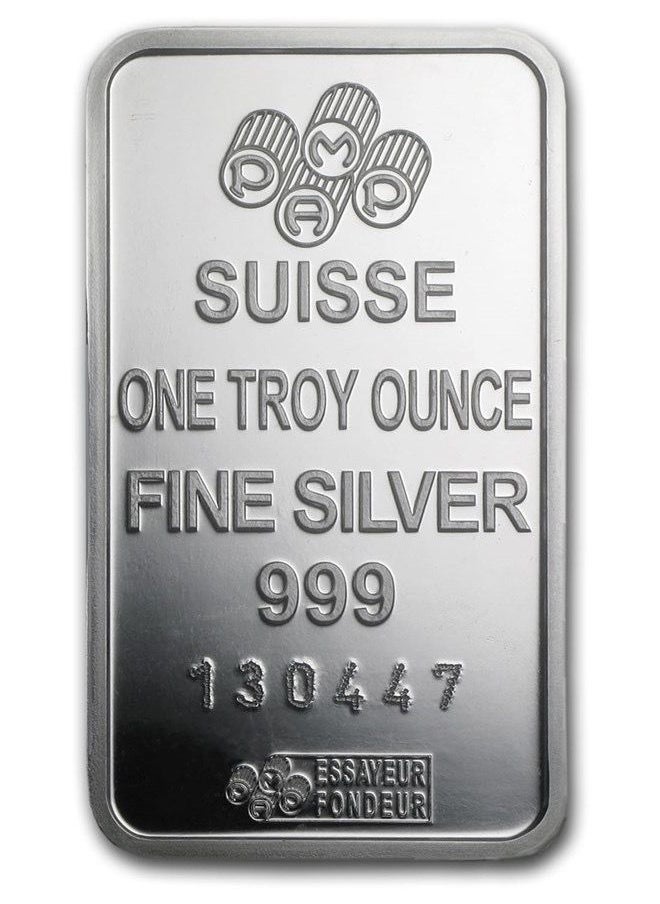 PAMP - PAMP Suisse Silver 1 oz Bar - Image 1