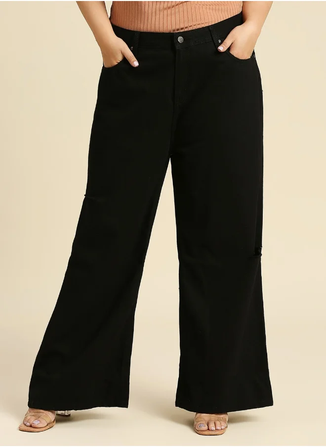 هاي ستار Womens Plus Size Jeans
