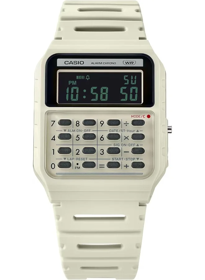 CASIO Casio Watch: White CA-53WB-8BDF