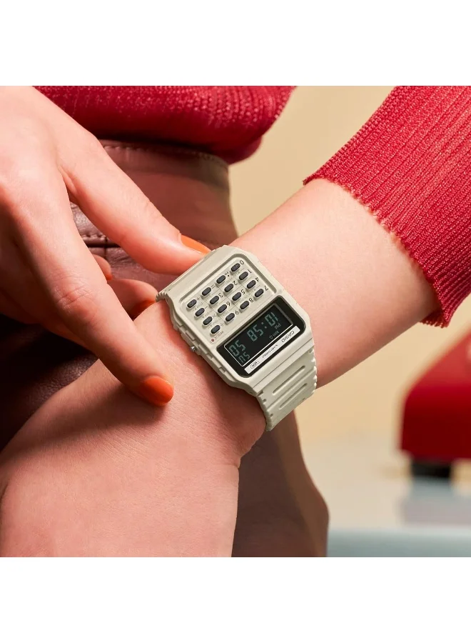 CASIO Casio Watch: White CA-53WB-8BDF