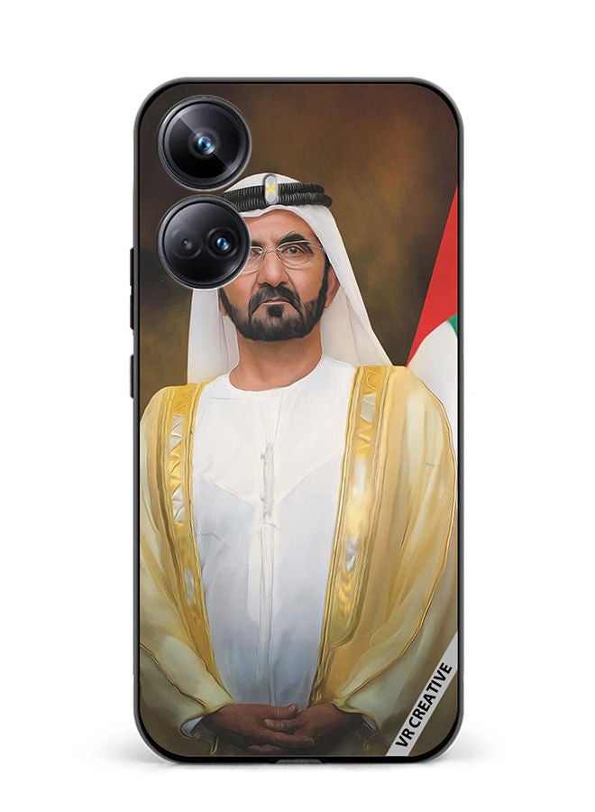 VR CREATIVE Protective Case Cover For Realme 10 Pro Plus Sheikh Mohammed Bin Rashid Al Maktoum Design Multicolour - Image 1