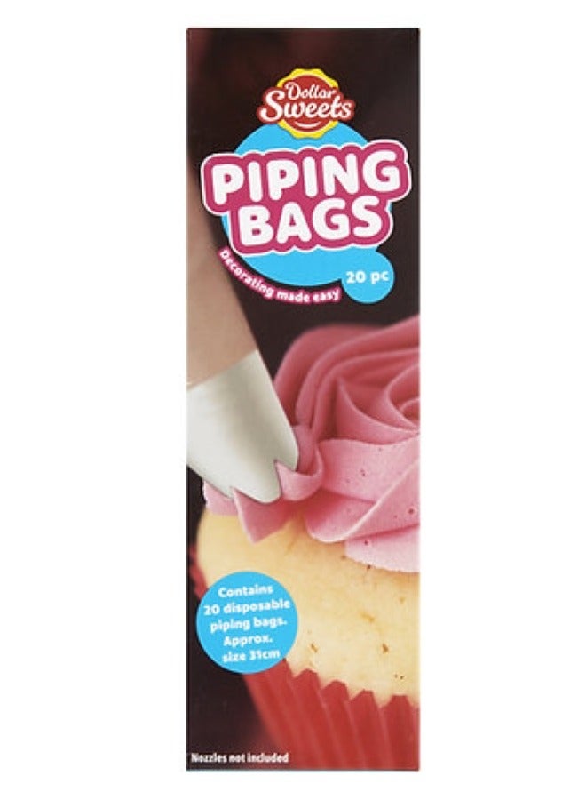 Dollar Sweets Piping Bags Refill 20 Pack - Image 3