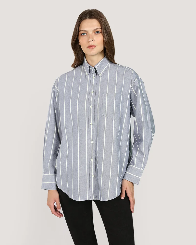 GANT Striped Classic Oxford Shirt