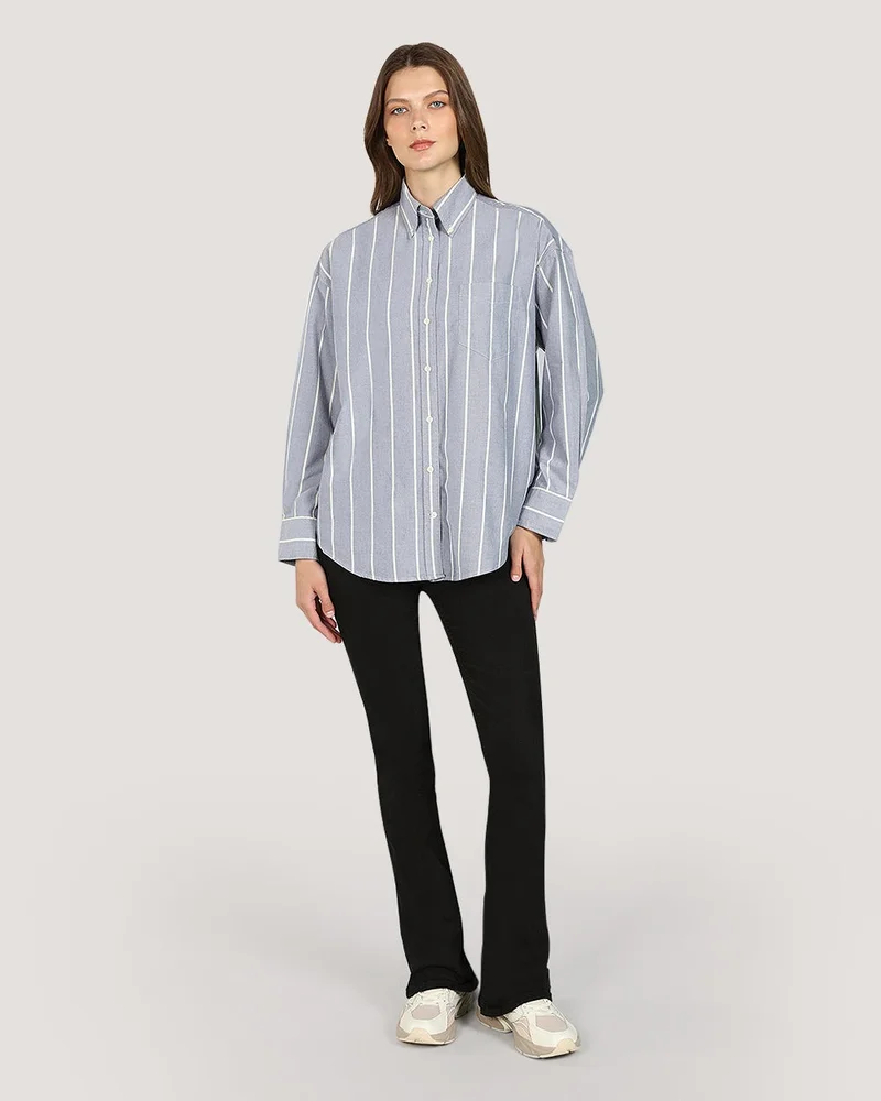 GANT  Striped Classic Oxford Shirt for Women | Best Price UAE