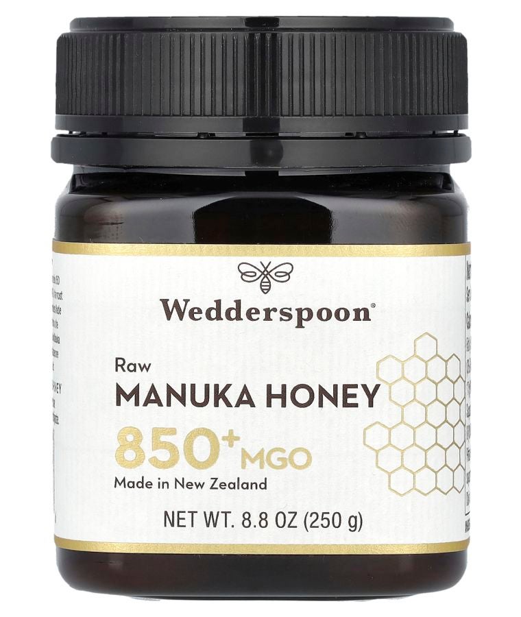 Wedderspoon Raw Manuka Honey MGO 850+ 8.8 oz (250 g)